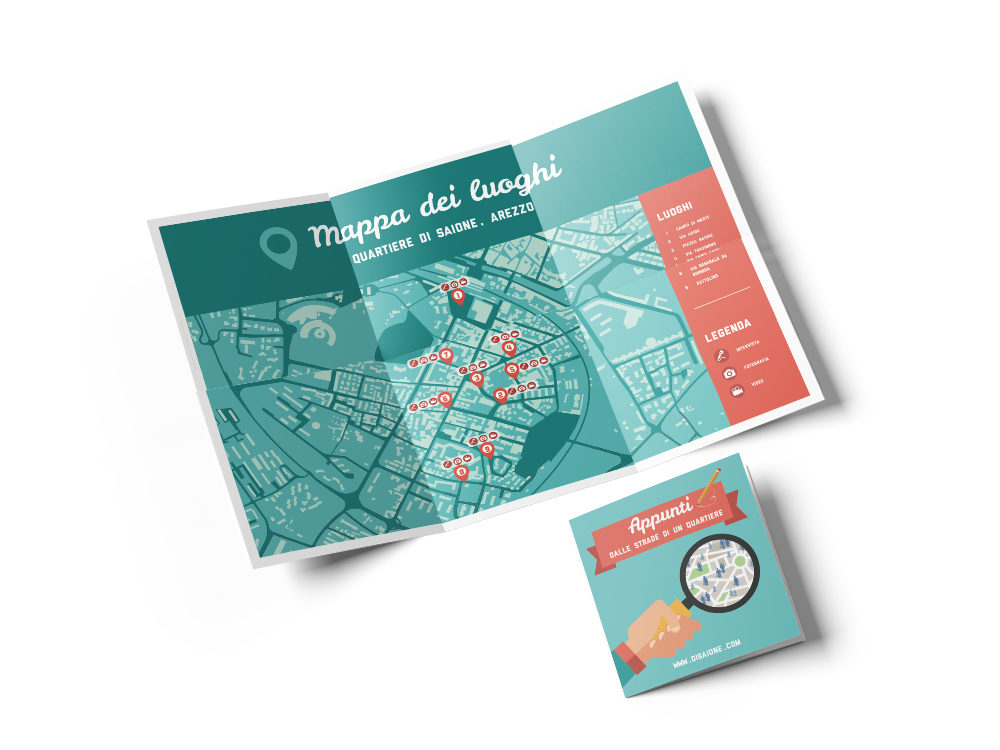 Square Trifold Brochure Mockup – Free Version